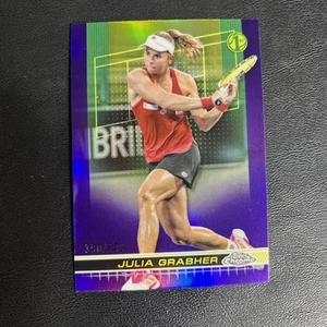 2024 Topps Chrome - Julia Grabher #97 Purple Refractor /499 (RC) - Picture 1 of 2