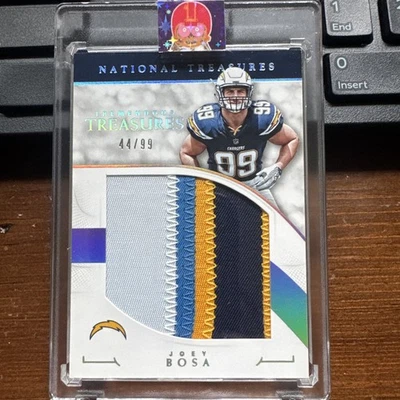 2016 National Treasures JOEY BOSA Rookie Tremendous Patch /99 Chargers #TTR-BO - Image 1 of 2
