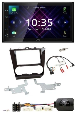JVC DAB 2DIN Lenkrad Bluetooth USB Autoradio für Subaru Forester ab 2015 - Bild 1 von 4