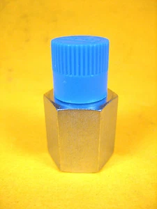 Parker  1/4" FNPT x 1/4" MNPT  Reducing Adapter, Zinc Coated - Picture 1 of 4