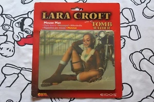 EIDOS 1997 TOMB RAIDER LARA CROFT MOUSE MAT ALFOMBRILLA NUEVA A ESTRENAR BLISTER - Picture 1 of 2