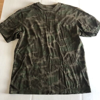 Northwest Territory Green Camouflage Pocket T-Shirt Sz M A2815  - Image 1 of 4