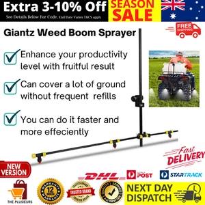 Giantz Weed Boom Sprayer 1.5m Spray ATV Trailer Adjustable Spot Wand Farm Garden - Picture 1 of 12