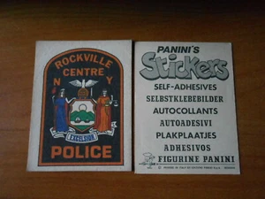 figur-PANINI'S STICKERS-POLIZEI ROCKVILLE CENTRE-IN STOFFA - Bild 1 von 1