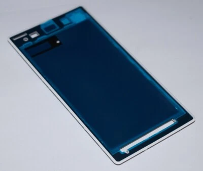Sony Xperia Z1 C6902 C6903 C6906 C9643 Pantalla Marco LCD Cubierta Blanco - Imagen 1 de 2