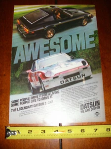 1980 DATSUN 280ZX ORIGINAL AD - Picture 1 of 2