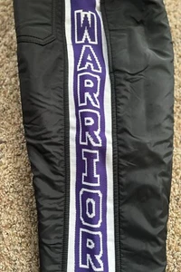 WARRIOR track Pants Warm Ups Kids Toddler Lined In Play Sports Vintage USA Made - Picture 1 of 6