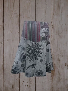 Fair Trade - Gringo Celestial Print Skirt (N568-SK2) - Picture 1 of 2