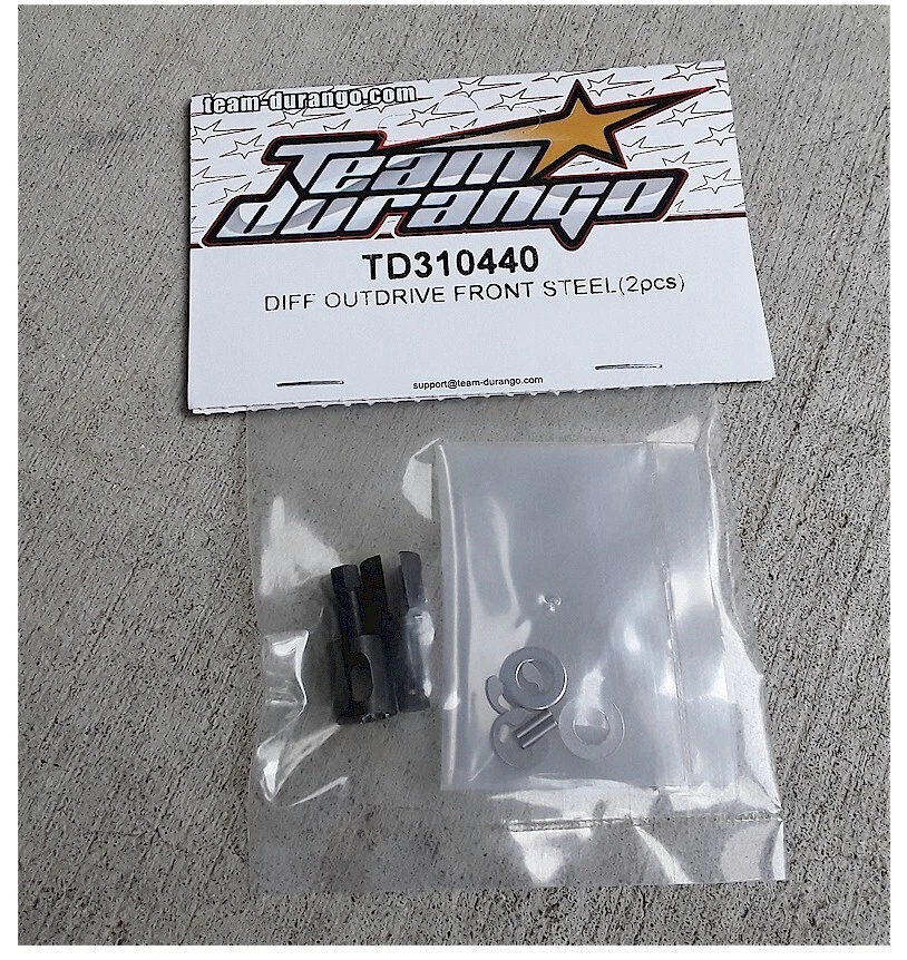 RC Car Team Durango TD310440 Differential Outdrive Front Steel DETC410 v2 - Image 1 of 1