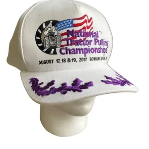 Mütze Kappe National Tractor Pulling Championships 2017 Bowling grün OH Trucker - Bild 1 von 12