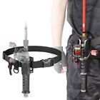 Fishing Rod Tube Holster with Adjustable Waist Belt for Convenient Fishing