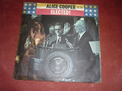 45t VINYL - ALICE COOPER elected  - WB 16214 - PROG ROCK - Photo 1/4