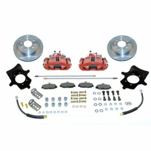 1995-01 Jeep Cherokee SSBC Rear Disc Brake Conversion Kit (red) - Picture 1 of 3