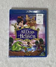NEW 🔵 SEALED All Dogs Go to Heaven Blu-ray Bluray