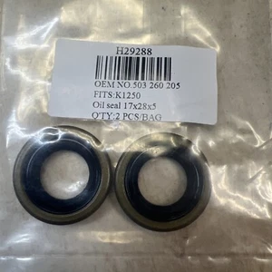 Oil Seal Set HUSQVARNA 395 394 390 181 281 288 385 2100 3120 Chainsaw Oil Seals - Picture 1 of 2
