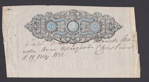 Charta Sigillata - 24 Skilling - 1852 - Sweden, Tumba - Banknote - Picture 1 of 2