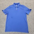Nike Shirt Men LARGE blue modern cotton sports drifit short sleeve TShirt Size L