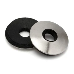 #12 x 1" Neoprene EPDM Bonded Sealing Washers Stainless Steel 18-8 304 100 PCS - Picture 1 of 5