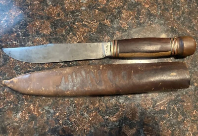 Cuchillo experto en canicas 6" MSA Co 1906-14 gladstone mich tool EE. UU. Antiguo #38 Foto 1 de 4