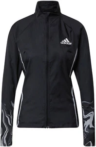 Chaqueta de Entrenamiento Adidas Glam On Repelente al Agua Negra Chaqueta para Correr Nueva con Etiquetas - Imagen 1 de 6