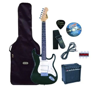 Encore KC3T schwarzes E-Gitarren-Outfit - Komplettpaket spielfertig - Bild 1 von 4