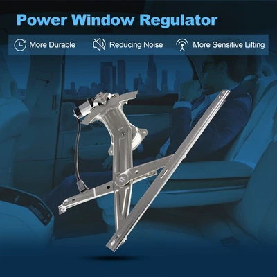 Regulador de ventana lateral izquierda conductor delantero con motor Ford Mustang 1994-2004 Foto 1 de 4