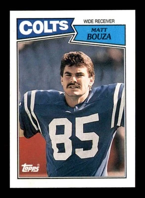 1987 Topps #377 Matt Bouza   NM/NM+ X3447058 - Image 1 of 3