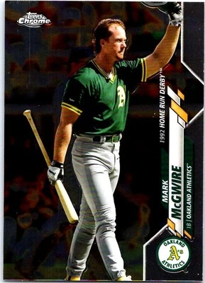 2020 Topps Chrome Update #U-95 Mark McGwire - Image 1 of 2