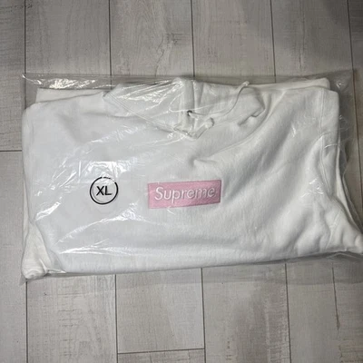 XL - XLARGE Supreme Box Logo Sudadera con Capucha (FW25) GRIS SE ENVÍA HOY EN MANO Foto 1 de 4