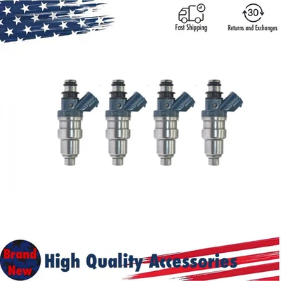 4pcs Fuel Injectors 23250-15010 Fit For 1991-1994 Toyota Tercel 1.5L Corona - Изображение 1 из 4