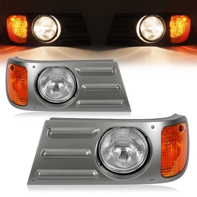 For Mack CV713 Truck Headlights Assembly Corner Lights Driver And Passenger Side Foto 1 de 4