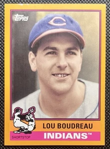 2015 Topps Archives Gold /50 Lou Boudreau #178 HOF Red Sox Indians - Picture 1 of 2