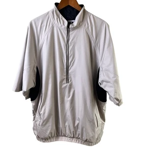 Foot Joy Dryjoys Tour Collection 1/2 Zip Pull Over Short Sleeve Golf Jacket XL - Picture 1 of 7