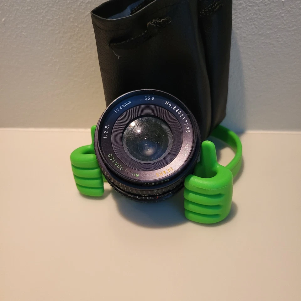 Sears Auto Multicoated 28mm Macro Camera Lens f=28mm 1:2.8 S/N: 840217238 - Image 1 of 1