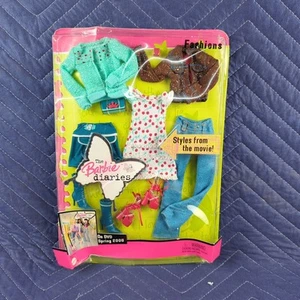 Rare The Barbie Diaries 2005 J6855 J1354 Fashions - Bild 1 von 6