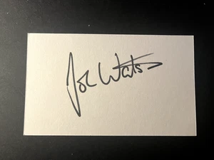 JOHN WATSON - BRITISH F1 RACING DRIVER - SIGNED CARD - Picture 1 of 1