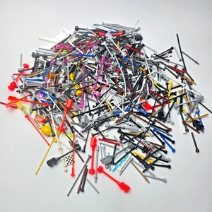 Lego Antennen und Leiste RIESIGER Restposten - 100er Teile Stücke verschiedene Farben BULK - Bild 1 von 6