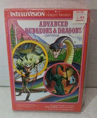 Advanced Dungeons And Dragons Intellivision Game Cartridge - Image 1 of 4