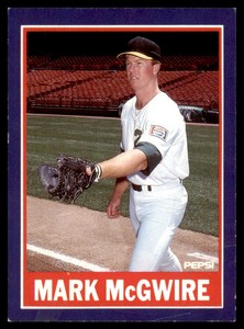 1989 PEPSI MARK MCGWIRE #NNO