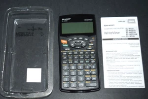 SHARP EL-W535 Write View Scientific Calculator w Instructions, (1D011) Brand New - Picture 1 of 5