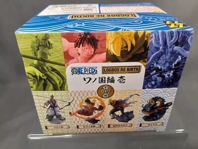 LOGBOX RENACIMIENTO UNA PIEZA Wano Country Arc Parte 1 Juego de 4 MegaHouse Japón NUEVO Foto 1 de 4
