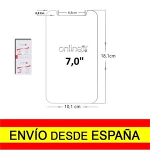 Cristal Templado UNIVERSAL para TABLET de 7" Protector Entrega 24-48H a0987 nt - Imagen 1 de 13