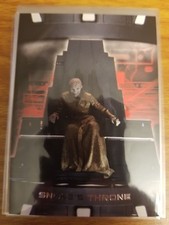 2018 Topps Star Wars The Last Jedi Series 2 Snoke's Throne Items Artifacts 55/99