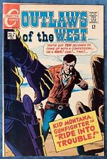 Outlaws Of The West #70  July 1968  Charlton Western