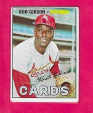 1967 Topps Bob Gibson #210 St. Louis Cardinals Poor (Filler Card)