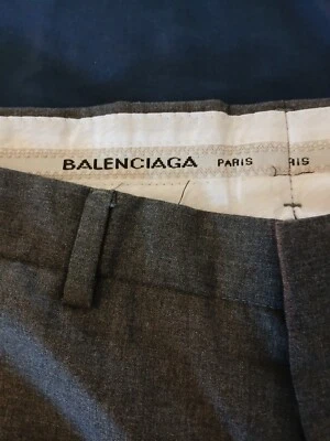 男式 Balenciaga 羊毛裤子 56 码 — 第 1/4 张图片