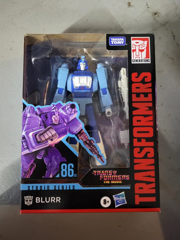 Transformers Blurr 2020 Figure Deluxe Class Studio Series 86 Movie Hasbro MIB