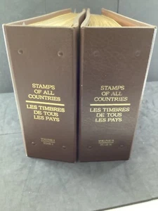 International Society Of Postmasters Stamps of All Countries FDC Vol 1&2 1977-83 - Picture 1 of 7