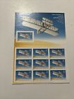 USPS Mini Sheet S.C. #3783, First Flight Of Wright brothers 37¢