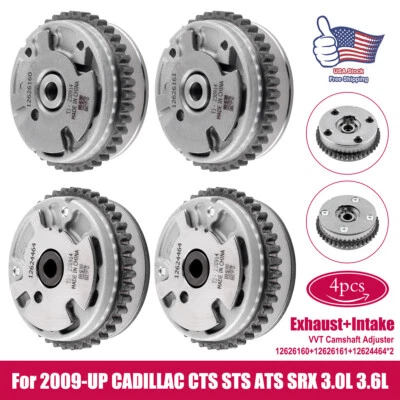 4 x Actuador PHASER de leva variable compatible con Cadillac CTS STS ATS SRX 2009-UP 3,0 L 3,6 L Foto 1 de 4